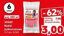 Kaufland VIGO! Kubki jednorazowe oferta