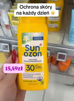 Rossmann Sun Ozon Mleczko przeciwsłoneczne SPF 30 oferta