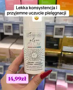 Rossmann Bielenda glaze & GLOW mleczko - esencja nawilżająco - rozświetlająca oferta