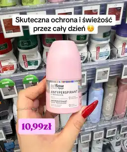 Rossmann so!flow by VisPlantis Antyperspirant z trehalozą zapach liczi z kokosem oferta