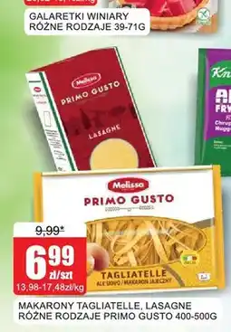 Bingo Makaron Lasagne Melissa Primo Gusto oferta