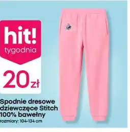 Pepco Spodnie dresowe Stitch oferta