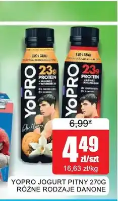 Bingo Jogurt pitny YoPro bananowy Danone oferta