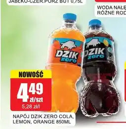 Bingo Napój Dzik Zero Lemon oferta