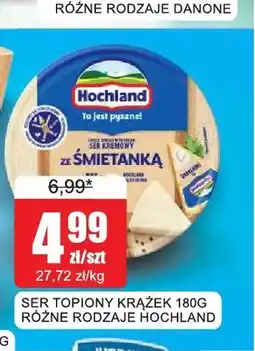Bingo Ser topiony krążek ze śmietanką Hochland oferta