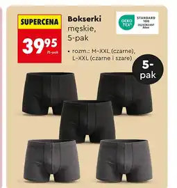 Biedronka Bokserki męskie TEX oferta