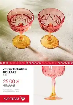 Homla Zestaw kieliszków Brillare oferta