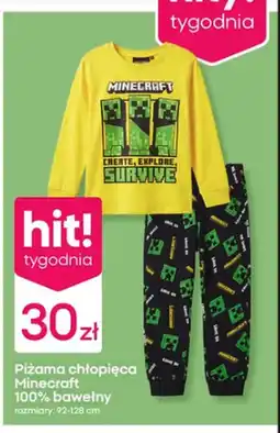 Pepco Piżama Minecraft oferta