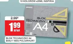 Bingo Blok techniczny A4 biały Polsirhurt oferta