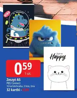 E.Leclerc Zeszyt A5 PBS Connect 16 kartek oferta