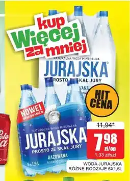 Bingo Woda mineralna Jurajska gazowana 6-pak oferta
