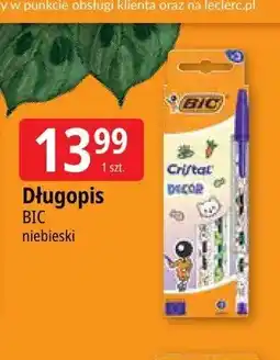 E.Leclerc Długopis niebieski BIC oferta