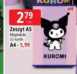 E.Leclerc Zeszyt A5 Majewski 32 kartki oferta