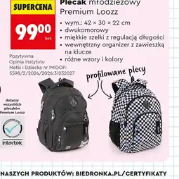 Biedronka Plecak Loozz oferta