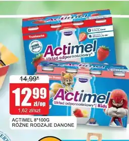 Bingo Napój probiotyczny Actimel truskawkowy Danone oferta