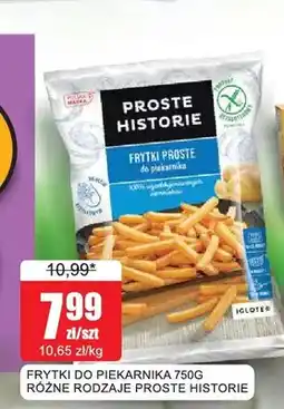 Bingo Frytki proste do piekarnika Proste Historie oferta