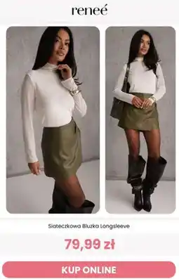 Renee Siateczkowa bluzka longsleeve Renee oferta