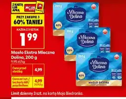 Biedronka Masło Mleczna Dolina oferta