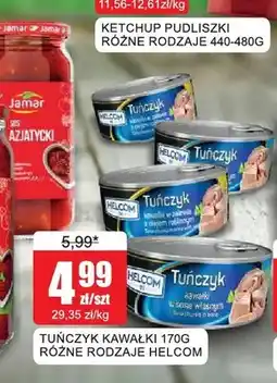 Bingo Tuńczyk kawałki w sosie własnym Helcom oferta