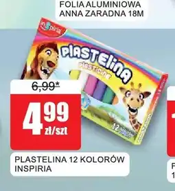 Bingo Plastelina 12 kolorów Inspiria oferta