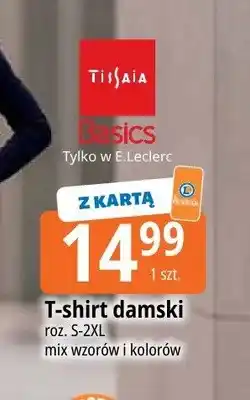 E.Leclerc T-shirt damski Tissaia oferta