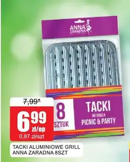 Bingo Tacki aluminiowe grill Anna Zaradna 8-pak oferta