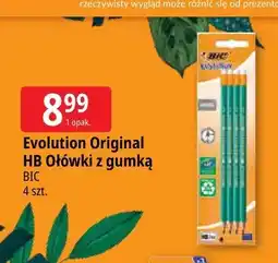 E.Leclerc Ołówki z gumką BIC Evolution Original HB 4-pak oferta