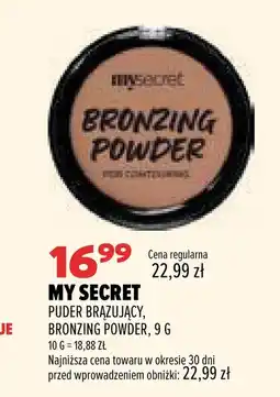 Drogerie Natura Puder My secret oferta