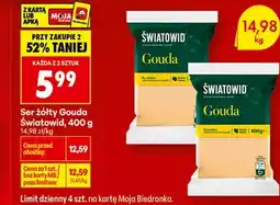 Biedronka Ser Światowid oferta