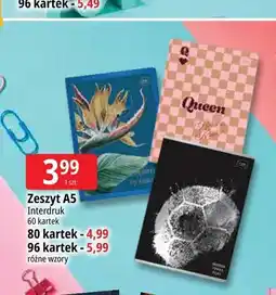 E.Leclerc Zeszyt A5 Interdruk 60 kartek oferta