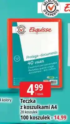 E.Leclerc Teczka z koszulkami A4 Esquisse 20 koszulek oferta