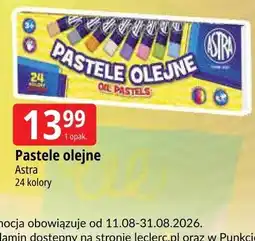 E.Leclerc Pastele olejne Astra 24 kolory oferta