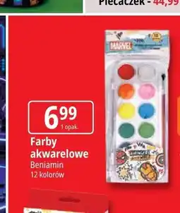 E.Leclerc Farby akwarelowe Beniamin 12 kolorów oferta