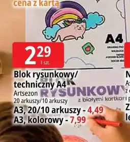E.Leclerc Blok rysunkowy A4 Artsezon oferta