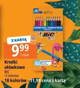 E.Leclerc Kredki ołówkowe BIC Kids 12 kolorów oferta