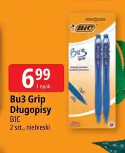E.Leclerc Długopisy BIC Bu3 Grip 2-pak oferta