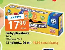 E.Leclerc Farby plakatowe Astra 10 kolorów oferta
