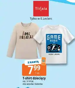 E.Leclerc T-shirt dziecięcy Tissaia oferta