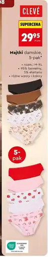 Biedronka Majtki damskie, 5-pak oferta