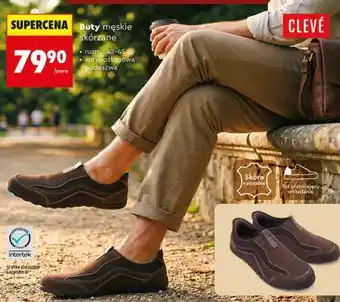 Buty męskie skórzane