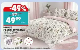 Biedronka Pościel satynowa oferta