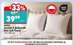 Biedronka Zestaw 2 poduszek Duo Soft Touch oferta