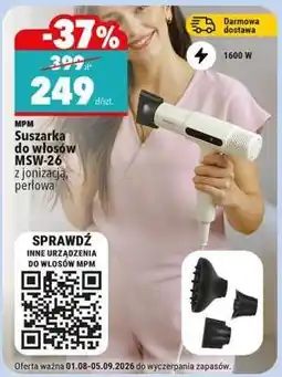 Biedronka Suszarka do włosów MSW-26 oferta