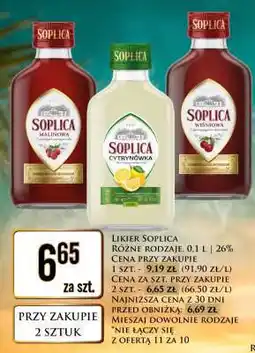 Dino Soplica Różne Rodzaje, 0,1 l oferta