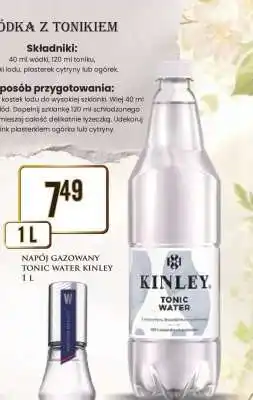 Dino NAPÓJ GAZOWANY TONIC WATER KINLEY 1 L oferta
