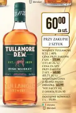 Dino WHISKEY TULLAMORE 0,7 L | 40% oferta