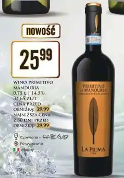 Dino WINO PRIMITIVO MANDURIA oferta