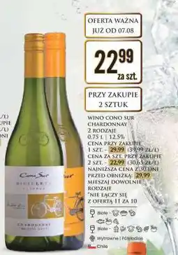 Dino Wino Cono Sur Chardonnay oferta