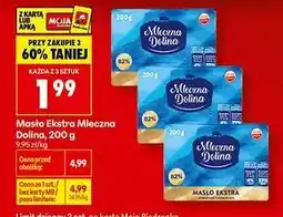 Biedronka Masło Ekstra Mleczna Dolina 200 g oferta