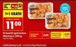 Biedronka Krewetki gotowane Marinero 250 g oferta